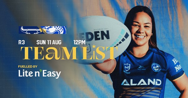 NRLW Team List: Round 3