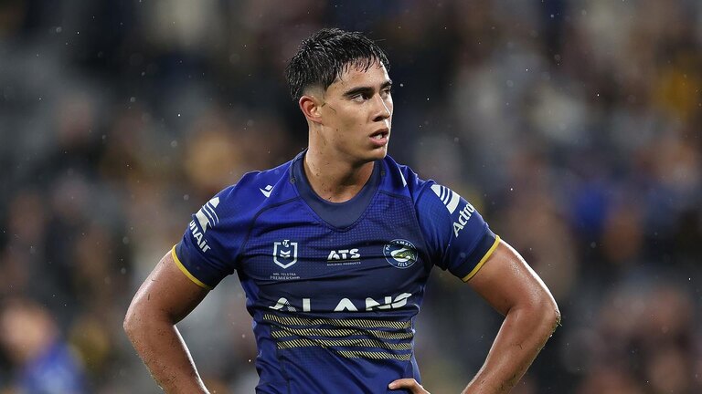 The Eels were very disappointed to lose Blaize Talagi given they saw him as the future of the club. Picture: Brendon Thorne/Getty Images