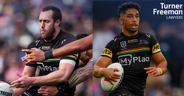 Penrith pair in hot water after NRL clash