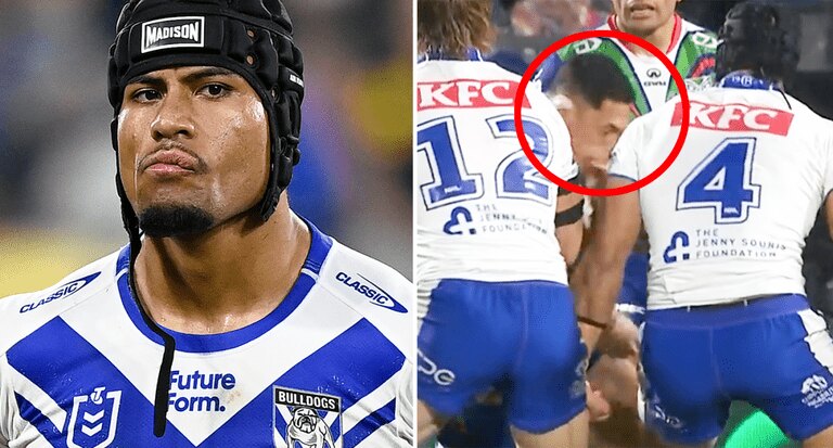 NRL's defiant response to refereeing backlash after admission about Stephen Crichton incident