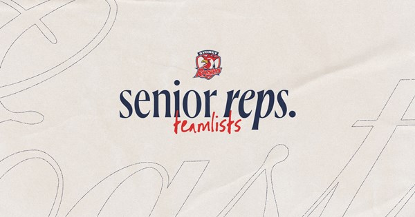 Senior Representative Teamlists