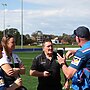 NRLW 2024: Farcical scenes as round five opener delayed by more than 30 minutes because there was no paramedic at the venue