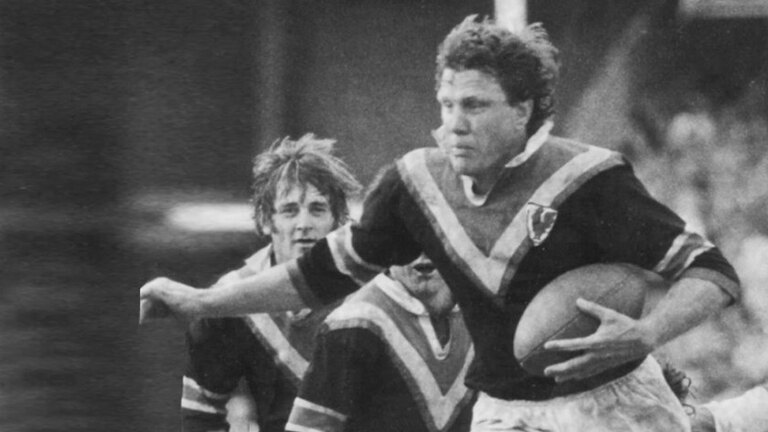 Ron Coote won two premierships with the Roosters and four with the Rabbitohs.