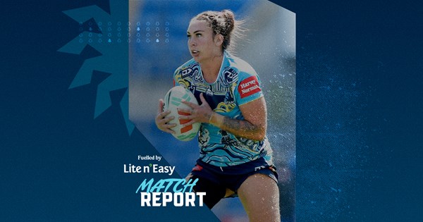 Sharks devour Titans in NRLW clash of titans