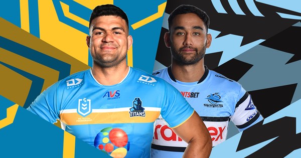 Sharks to face rising Titans in Round 23