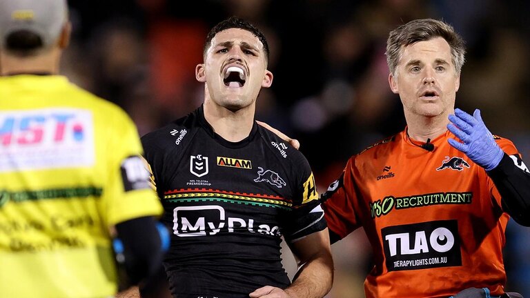 Ivan Cleary reveals how hard it was to see his superstar son Nathan hurt his shoulder last week