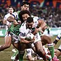 Cody Walker didn’t complete the captain’s run on Friday and has been ruled out of South Sydney’s game against the Sharks. Picture: Daniel Pockett/Getty Images