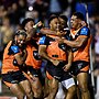 Latu Fainu scores first NRL try in Round 25 victory over the Sea Eagles at Leichhardt