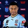 Utoikamanu made his Origin debut last year. Picture: Adam Yip