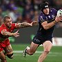 Storm skipper Harry Grant will likely be one of several players rested this week after a long season at club and rep level. Picture: Daniel Pockett/Getty Images