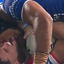 Kyle Flanagan has been accused of biting Bulldogs skipper Stephen Crichton