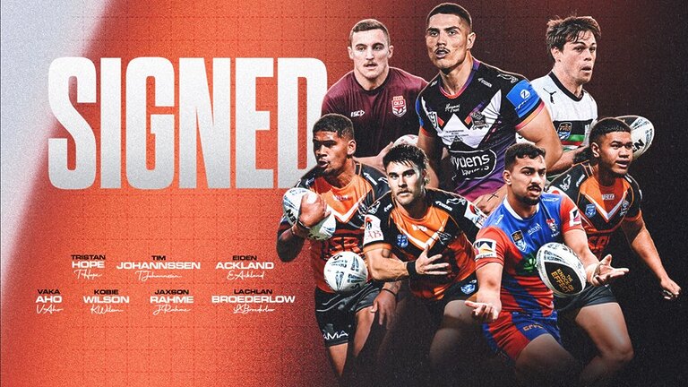 Tigers roar with seven new recruits in tow