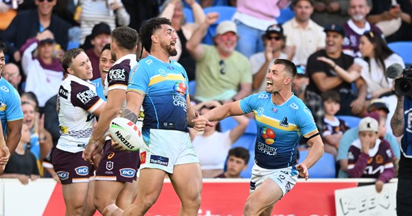 Titans shine brighter than Broncos, finals flame ignited