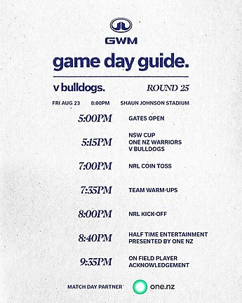 GWM Game Day Guide: Bulldogs