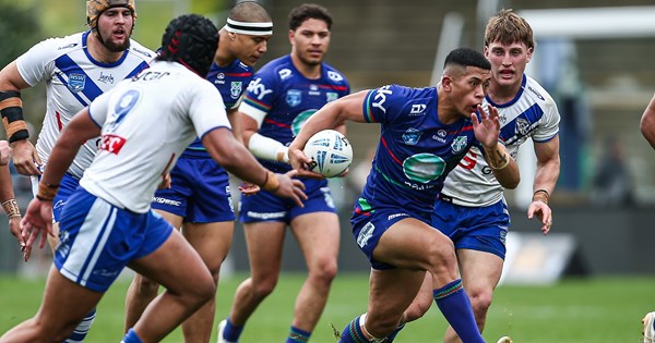 Warriors bark louder than Bulldogs in Jersey Flegg