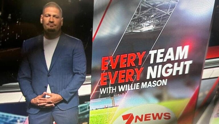 Willie Mason is set to provide a new NRL segment on Channel 7’s 6pm news.