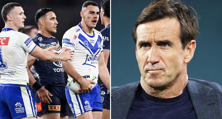 Andrew Johns tackles Bulldogs flop; NRL Round 27 recap