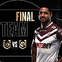 Finals Week 2 Final Team: Sea Eagles v Roosters