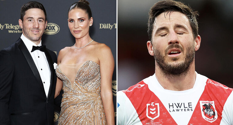 Ben Hunt wife detail as Dragons captain linked with immediate exit to Queensland NRL club