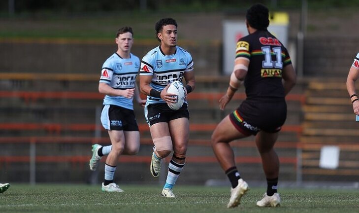 Sharks fullback Siteni Taukamo scored a double in the Minor Semi-final.