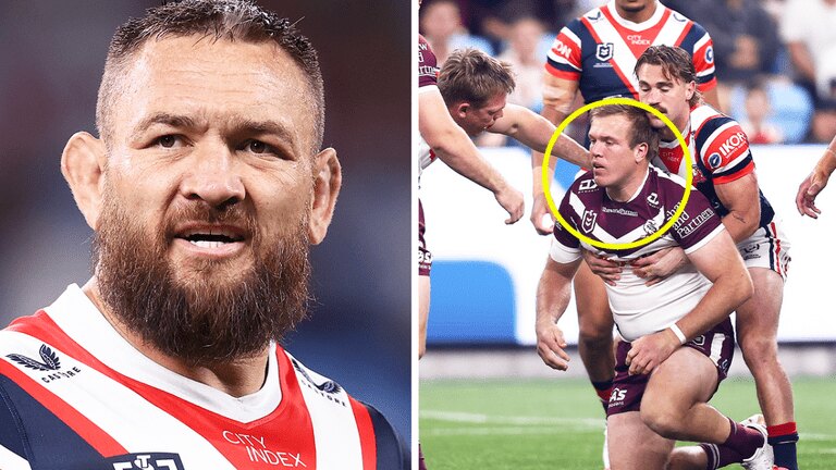 Jared Waerea-Hargreaves called out for ugly scenes as Jake Trbojevic HIA return deemed 'laughable'