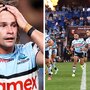 Cronulla Sharks fans called out for 'pathetic' scenes as AFL crowd puts NRL finals to shame