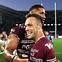 Luke Brooks was all smiles after winning the biggest game of his career. Picture: Cameron Spencer/Getty Images