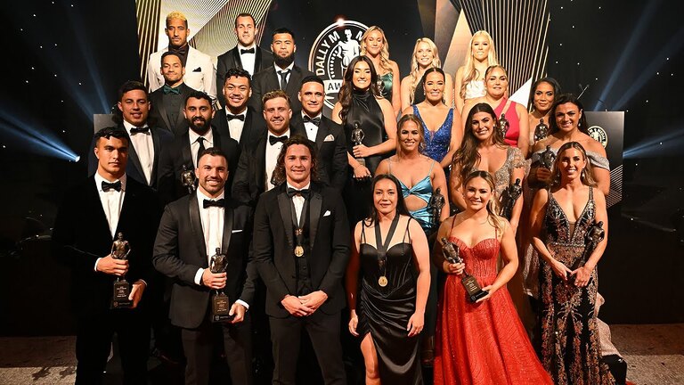 2022 Dally M NRL and NRLW Teams of the Year | Dally M Awards