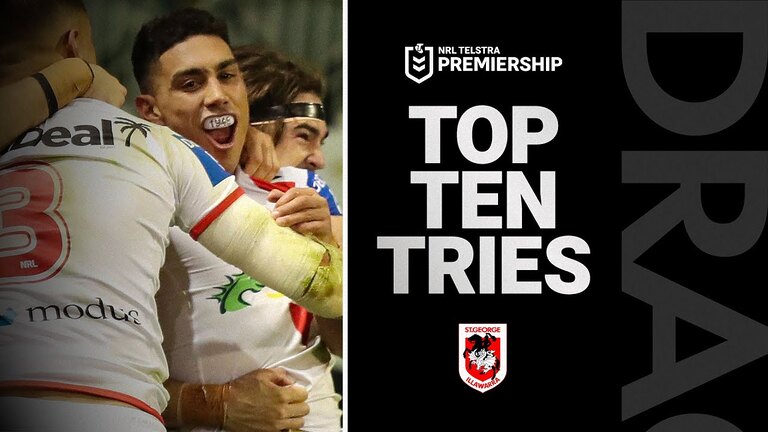 The Top 10 tries by the Dragons in season 2021 | NRL Telstra Premiership