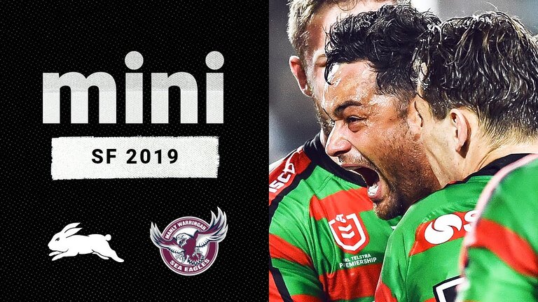 Drama aplenty! | Rabbitohs v Sea Eagles Match Mini | Semi Final, 2019 | NRL