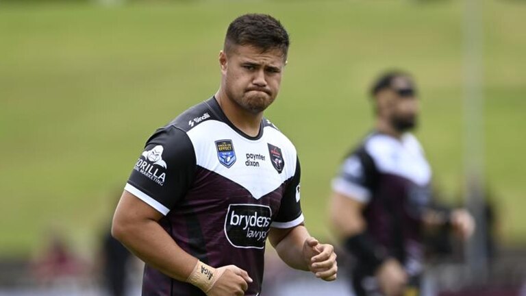 Josh Schuster playing for Blacktown Workers in the NSW Cup.