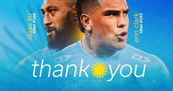 Titans thank departing duo