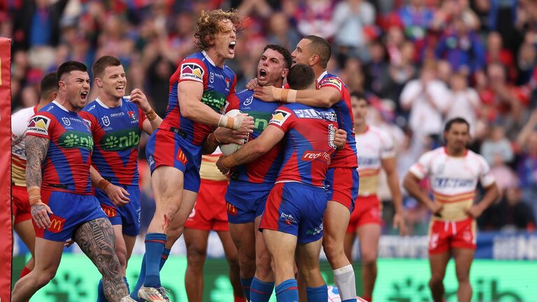 Knights triumph while Dolphins dive in NRL finale