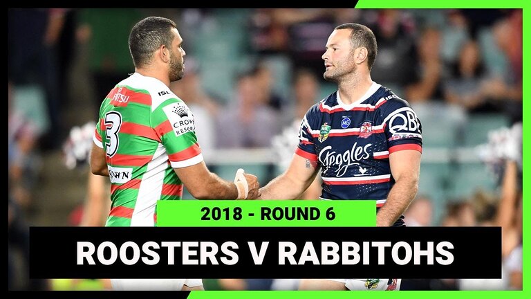 NRL 2018 Sydney Roosters vs South Sydney Full Match