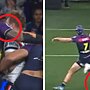 NRL world stunned after absurd opening to Storm-Roosters prelim