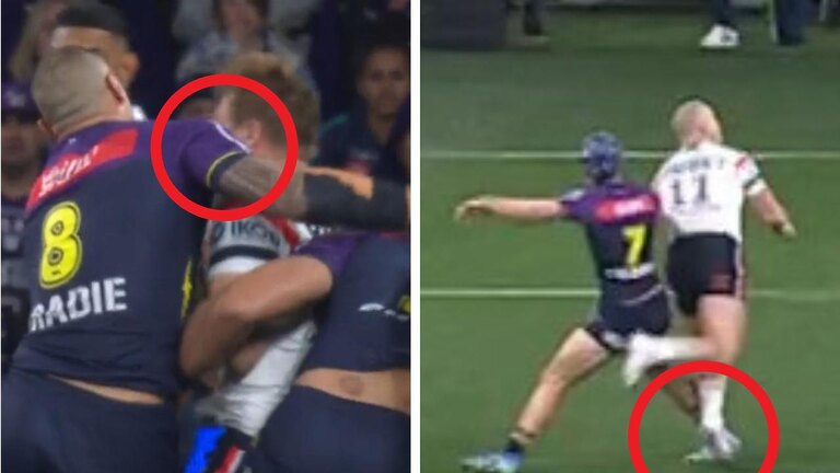 NRL fans left speechless by crazy Storm-Roosters start