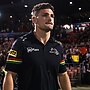 Nathan Cleary is closing in on his return in the finals after a shoulder workout