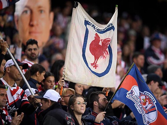 Allianz Stadium is sold out for the Roosters vs Manly clash. Picture: Dan Himbrechts