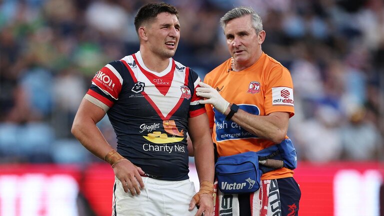 There were fears Victor Radley wouldn’t play again this year after he suffered a serious shoulder injury in round 26. Picture: Cameron Spencer/Getty Images