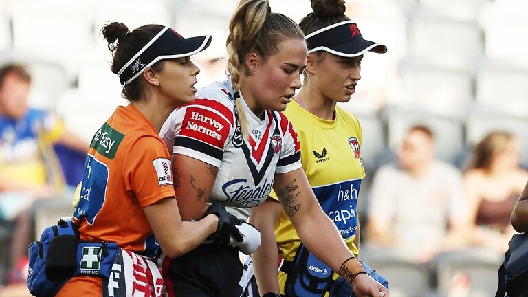 NRLW Finals: Roosters confident they can win without injured stars as they wait for scans to come back on Isabelle Kelly’s elbow