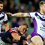 Cameron Munster expects to have Jared Waerea-Hargreaves hot on his tail. Picture: Mark Evans