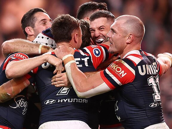 There’s plenty to smile about in rugby league thanks to record ratings, crowds, super skills and more. Picture: Getty Images