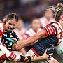 Sam Bremner has always been a champion on the field, and now she’s trying to send an important message to fans ahead of the finals. Picture: Cameron Spencer/Getty Images