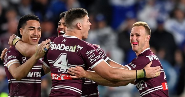 Cherry on top as Sea Eagles down Dogs in finals thriller