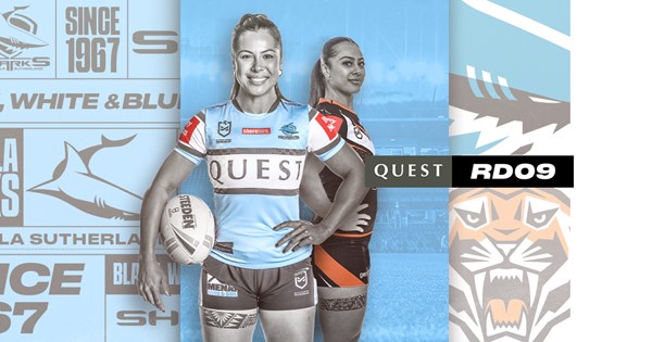 Shark Attack at PointsBet Stadium before NRLW finals