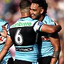 The Sharks smashed the Sea Eagles away from home in a performance that hasn’t gone unnoticed south of the border. Picture: Cameron Spencer/Getty Images