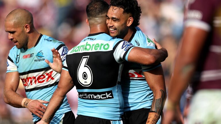 Sharks bite back at critics, Storm show respect