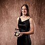 Cronulla five-eighth Georgia Hannaway won the BMD Premiership Rookie of the Year award after a stunning debut season with Norths.