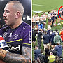 Nelson Asofa-Solomona to miss NRL grand final as fans erupt over Storm act towards Roosters players