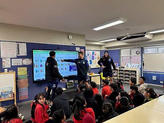 Bulldogs Stars Share Stories of Resilience to Inspire Year 6 Students